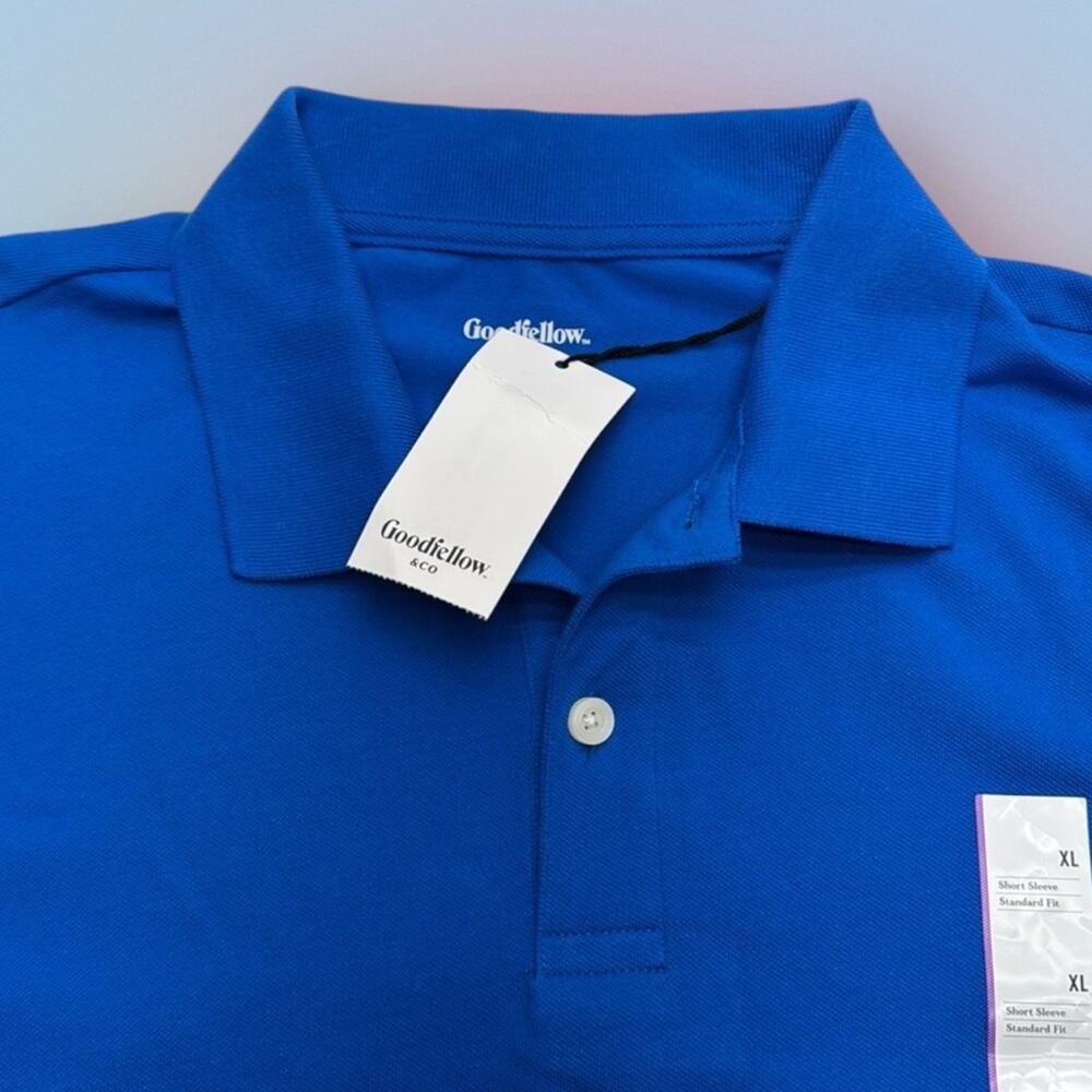 GOODFELLOW & CO Men’s XL Royal Blue Polo Shirt